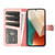 For Xiaomi Redmi Note 13 Stitching Horizontal Flip Leather Phone Case(Red)