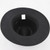 Men / Women Retro British Style Wool Jazz Cap Big Edge Sun Hat(Navy)