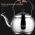 Stainless Steel Kettle Extra Thick Whistle Burning Kettle Home Teapot Large Capacity(4.8L Sun kettle)