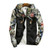 Floral Bomber Jacket Men Hip Hop Slim Fit Flowers Pilot Bomber Jacket Coat Men's Hooded Jackets, Size: L(Black)