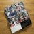 Floral Bomber Jacket Men Hip Hop Slim Fit Flowers Pilot Bomber Jacket Coat Men's Hooded Jackets, Size: L(Black)