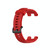 For Amazfit T-Rex Pro / Amazfit T-Rex Silicone Watch Band with Dismantling Tools, One Size(Red)