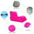 BB1803 Foldable Portable Inflatable Sofa Single Outdoor Inflatable Seat, Size: 100 x 80 x 70cm(Sky Blue)