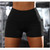 Women Gym Sports Shorts Fitness Yoga Shorts Beach Outdoor Jogging Hiking Trunks, Size:S (Black)