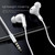 KUULAA KL-O84 Wired In-Ear TPE Wire Silicone Earmuffs Earphones, Interface: 3.5mm