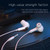 KUULAA KL-O84 Wired In-Ear TPE Wire Silicone Earmuffs Earphones, Interface: 8 Pin