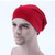 Men Candy Colors Knit Sleeve Cap Hip-hop Cap, Hat Size:One Size(Red Wine)