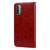 For Xiaomi Redmi 9T Business Style Oil Wax Texture Horizontal Flip Leather Case with Holder & Card Slots & Wallet(Red)