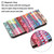 For Honor Play 9A Colored Drawing Pattern Horizontal Flip Leather Case with Holder & Card Slots & Wallet & Lanyard(Tribal Ethnic Style)