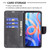 For Xiaomi Redmi Note 11 5G/Note 11T 5G/Poco M4 Pro 5G Retro Lambskin Texture Pure Color Horizontal Flip Leather Phone Case with Holder & Card Slots & Wallet & Lanyard(Black)