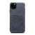 For iPhone 11 Pro Card Slots Full Coverage PU+TPU Phone Case (Grey)