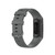 Color Buckle TPU Wrist Strap Watch Band for Fitbit Charge 4 / Charge 3 / Charge 3 SE, Size: S(Gray)