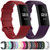 Color Buckle TPU Wrist Strap Watch Band for Fitbit Charge 4 / Charge 3 / Charge 3 SE, Size: S(Gray)
