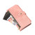 For Samsung Galaxy Note10 Dream 9-Card Wallet Zipper Bag Leather Phone Case(Pink)