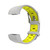 For Fitbit Charge 2 Two-tone Round Hole Silicone  Watch Band with Buckle(Grey + Yellow) For Fitbit Charge 2 Two-tone Round Hole Silicone  Watch Band with Buckle(Grey + Yellow)