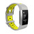 For Fitbit Charge 2 Two-tone Round Hole Silicone  Watch Band with Buckle(Grey + Yellow) For Fitbit Charge 2 Two-tone Round Hole Silicone  Watch Band with Buckle(Grey + Yellow)
