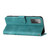 For Samsung Galaxy S20 FE Line Pattern Skin Feel Leather Phone Case(Light Blue)