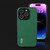 For iPhone 14 ABEEL Genuine Leather Litchi Texture Phone Case(Green)