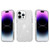 For iPhone 15 Pro Shockproof Terminator Glitter Powder Phone Case(White)