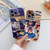 For iPhone 11 Pro Painted Pattern Precise Hole PC Phone Case(Golden Robot)