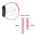 For Amazfit T-Rex Pro / Amazfit T-Rex Nylon Canvas Watch Band with Dismantling Tools, One Size(Pink)