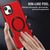 For iPhone 15 MagSafe Shockproof Armor Phone Case(Red)