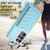 For Samsung Galaxy S22 Ultra 5G BF26 Wave Pattern Card Bag Holder Phone Case(Blue)