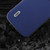 For iPhone 15 ABEEL Haze Texture PU Phone Case(Dark Blue)
