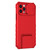 For iPhone 15 Pro Stereoscopic Holder Sliding Camshield Phone Case(Red)