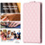 For iPhone 11 Diamond Lattice Vertical Flip Leather Phone Case(Pink)