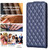 For iPhone 13 Pro Max Diamond Lattice Vertical Flip Leather Phone Case(Blue)