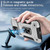 For iPhone 14 Pro Camshield Robot TPU Hybrid PC Phone Case(Silver)