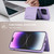 For iPhone 13 Pro RFID Anti-theft Detachable Card Bag Leather Phone Case(Purple) For iPhone 13 Pro RFID Anti-theft Detachable Card Bag Leather Phone Case(Purple)