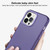 For iPhone 13 Frosted Translucent Mist Phone Case(Royal Blue)