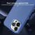 For iPhone 13 Frosted Translucent Mist Phone Case(Royal Blue)