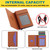 For iPhone 14 Pro RFID Anti-theft Detachable Card Bag Leather Phone Case(Brown) For iPhone 14 Pro RFID Anti-theft Detachable Card Bag Leather Phone Case(Brown)