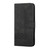 For iPhone 15 Cubic Skin Feel Flip Leather Phone Case(Black)