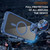 For iPhone 14 Plus MagSafe Magnetic PC + TPU Phone Case with Lens Film(Blue)