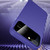 For iPhone 8 Plus/7 Plus Large Glass Window PC Phone Case with Integrated Lens Film(Royal Blue)
