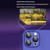 For iPhone 13 Pro Max Eagle Eye Lens CD Texture MagSafe Magnifier Phone Case(Dark Purple)