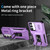 For Samsung Galaxy S23+ 5G Sliding Camshield Holder Phone Case(Purple) For Samsung Galaxy S23+ 5G Sliding Camshield Holder Phone Case(Purple)