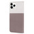 For iPhone 11 Pro Max Cute Pet Series Color Block Buckle Leather Phone Case(Pale Mauve)