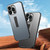 For iPhone 13 Frosted Metal Hybrid TPU Holder Phone Case(Black)