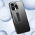 For iPhone 13 Frosted Metal Hybrid TPU Holder Phone Case(Black)