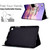 For Samsung Galaxy Tab A9 Colored Drawing Smart Leather Tablet Case(Seawater)