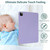 For iPad 10th Gen 10.9 2022 Oil Spray Skin-friendly TPU Tablet Case(Purple)