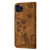 For iPhone 11 Pro Max Butterfly Cat Embossing Flip Leather Phone Case(Brown)