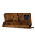 For iPhone 11 Pro Max Butterfly Cat Embossing Flip Leather Phone Case(Brown)