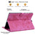 For iPad Pro 11 2022 / Air 10.9 2022 Cartoon Sakura Cat Embossed Smart Leather Tablet Case(Rose Red)