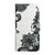 For Samsung Galaxy S23 Ultra 5G Oil Embossed 3D Drawing Leather Phone Case(Lace Flower)